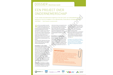 Dossier 'Een project over ondernemerschap'