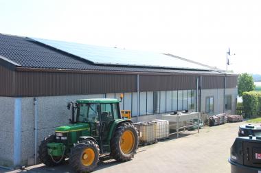 Tractor op de boerderij