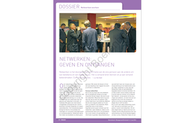 Dossier 'Netwerken werken'