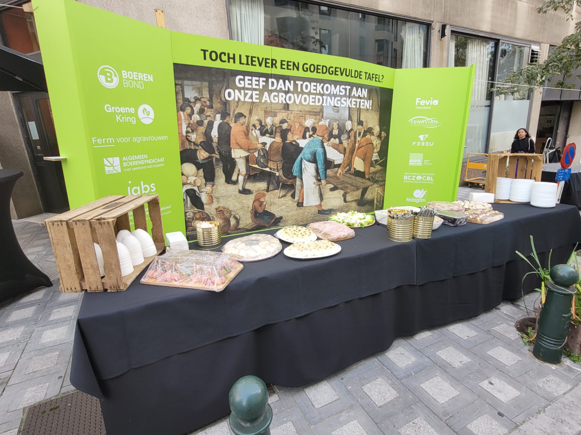 Actie Boerenbond Vlaams parlement