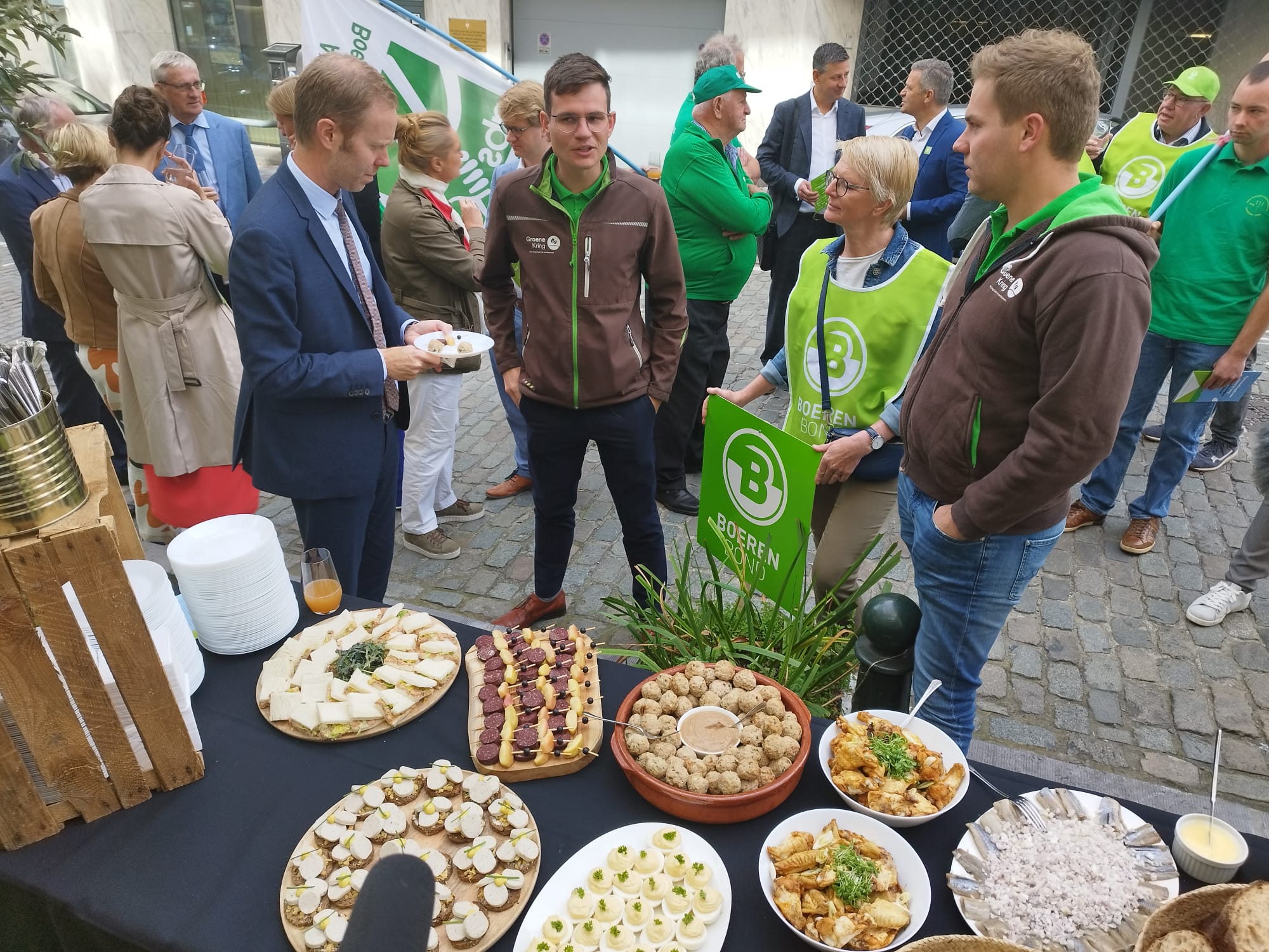 Actie Boerenbond Vlaams parlement
