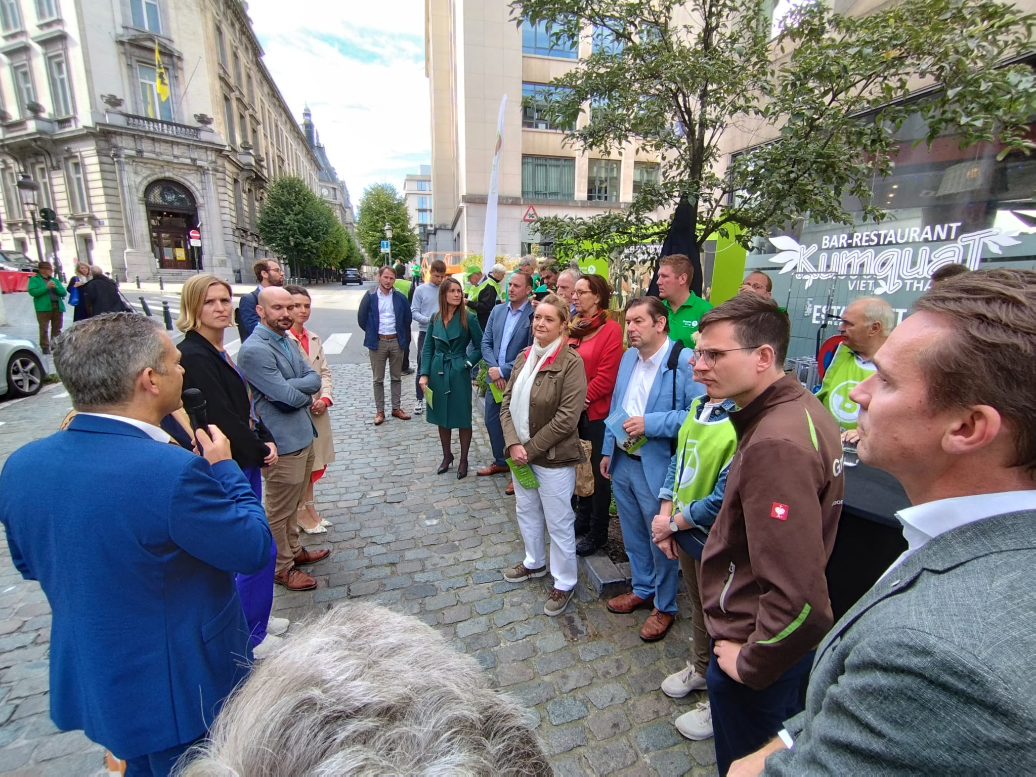 Actie Boerenbond Vlaams parlement