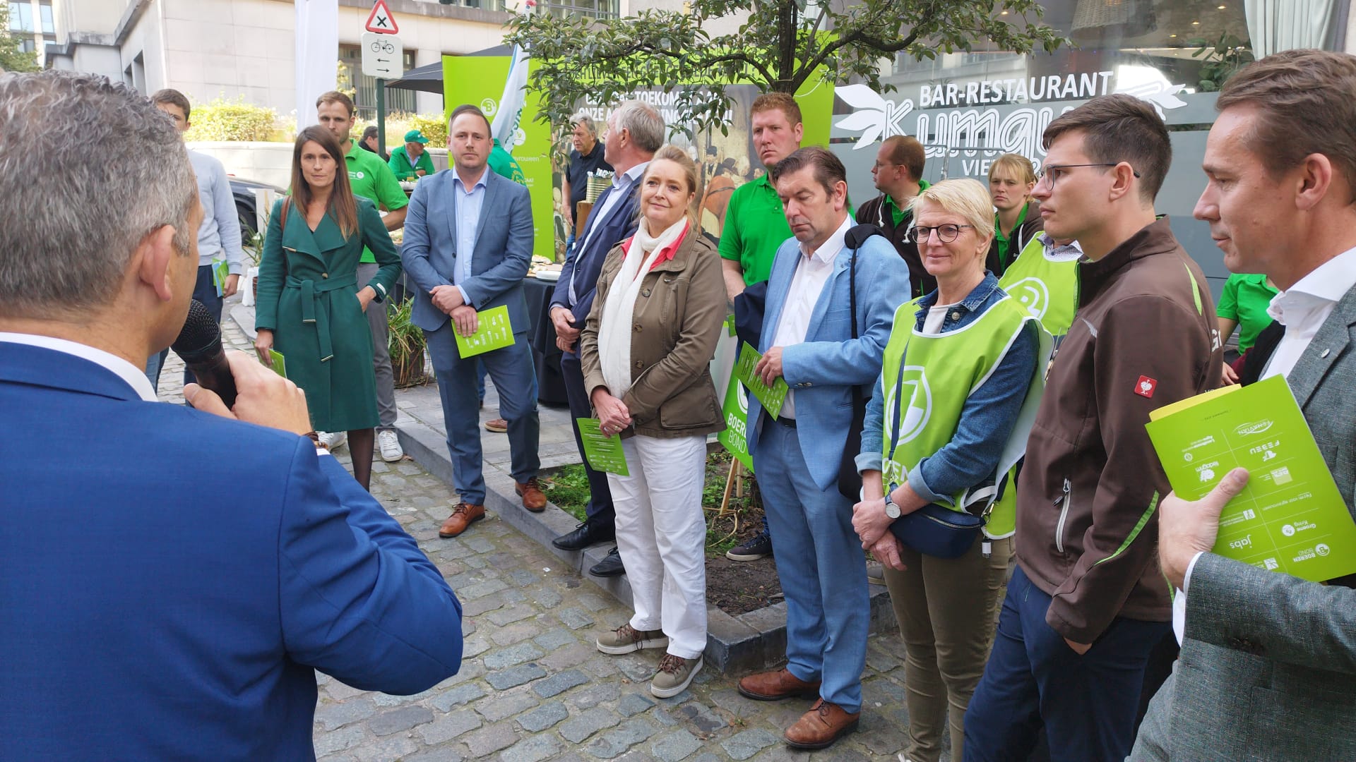 Actie Boerenbond Vlaams parlement