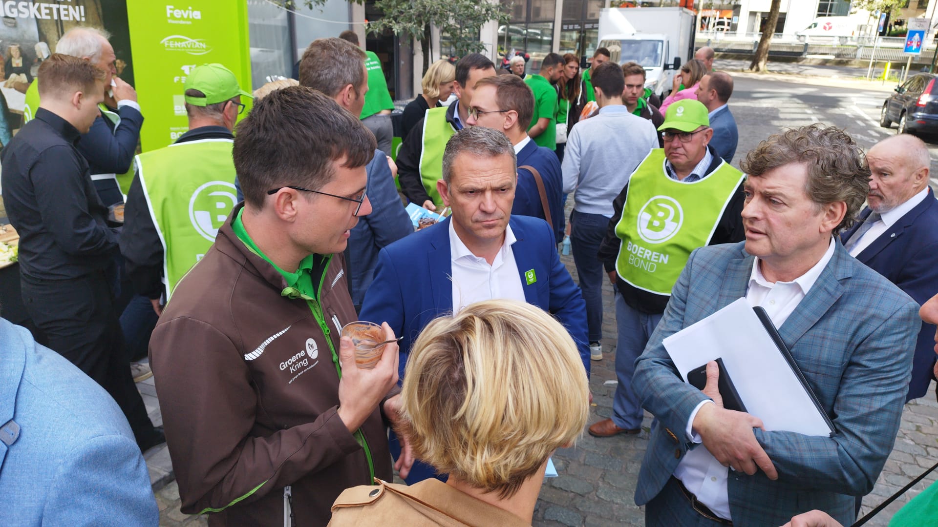Actie Boerenbond Vlaams parlement