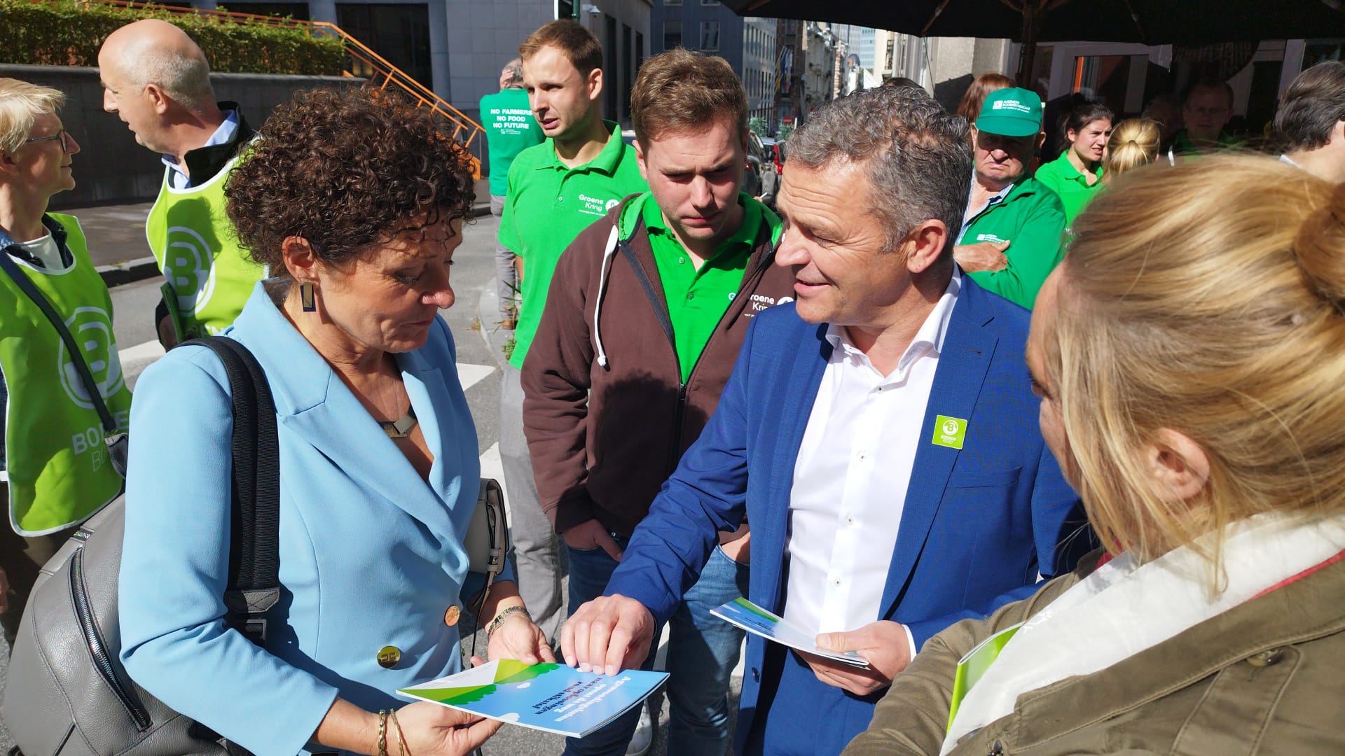 Actie Boerenbond Vlaams parlement