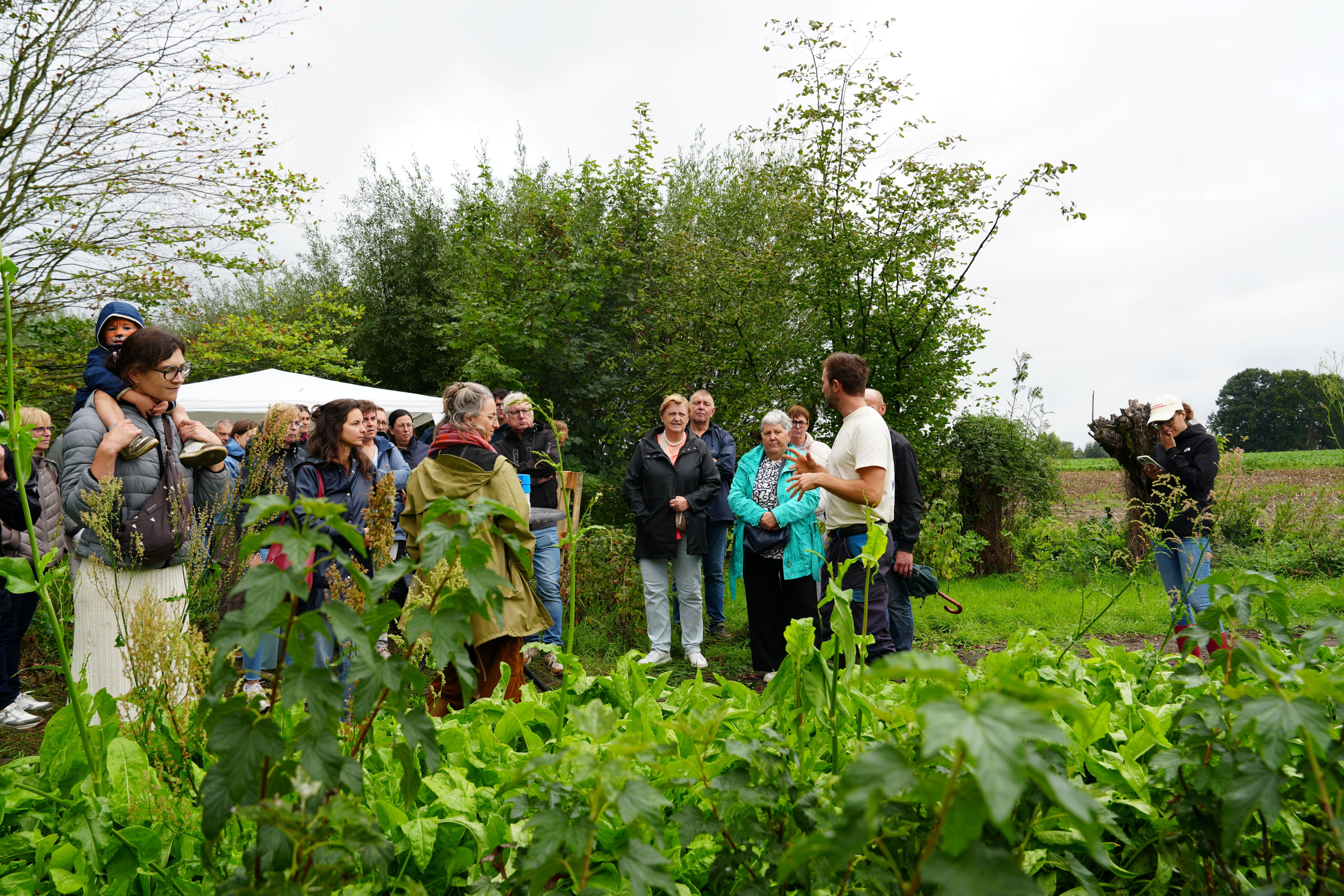 Dag van de landbouw buiten