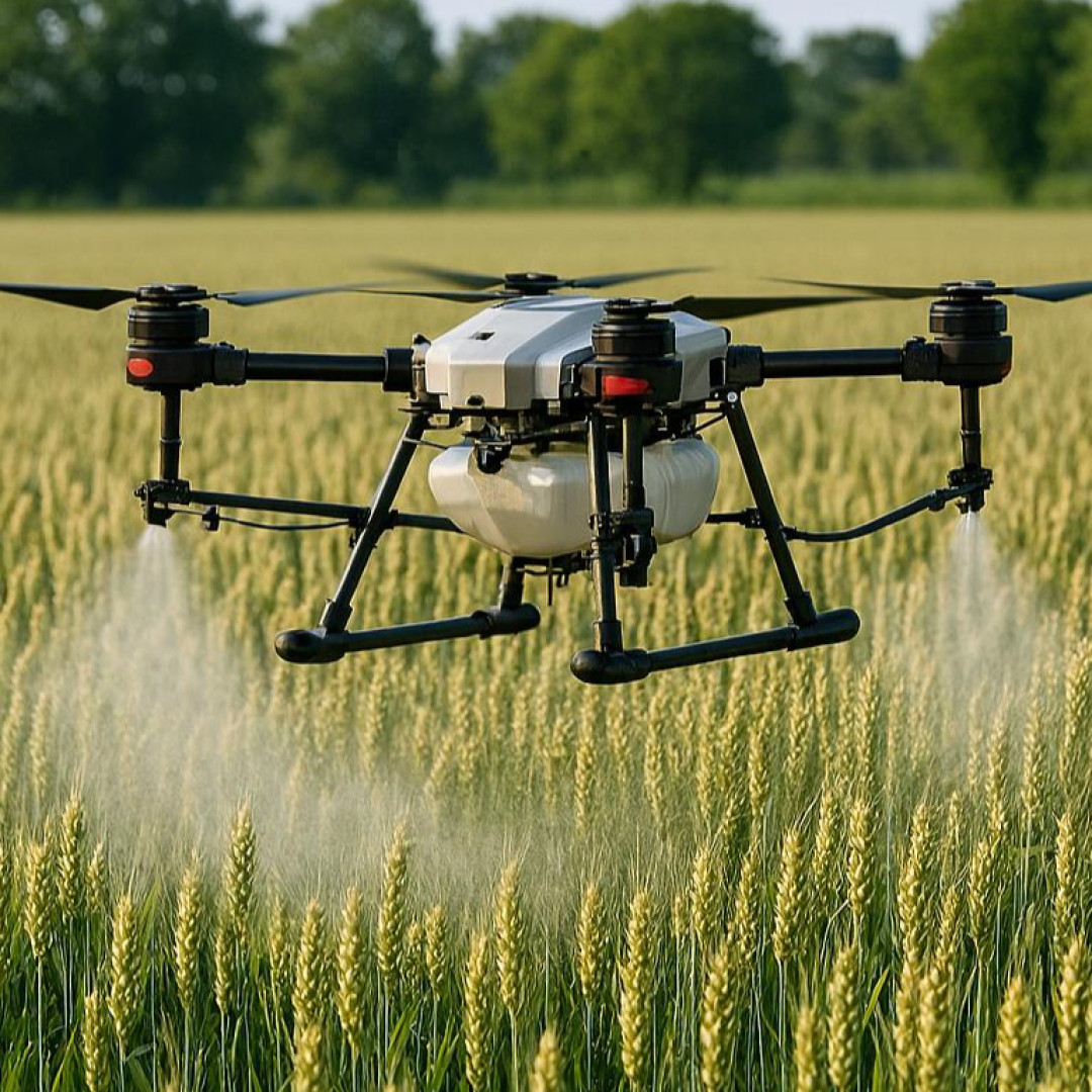 Drones in de landbouw en driftreductie in de praktijk